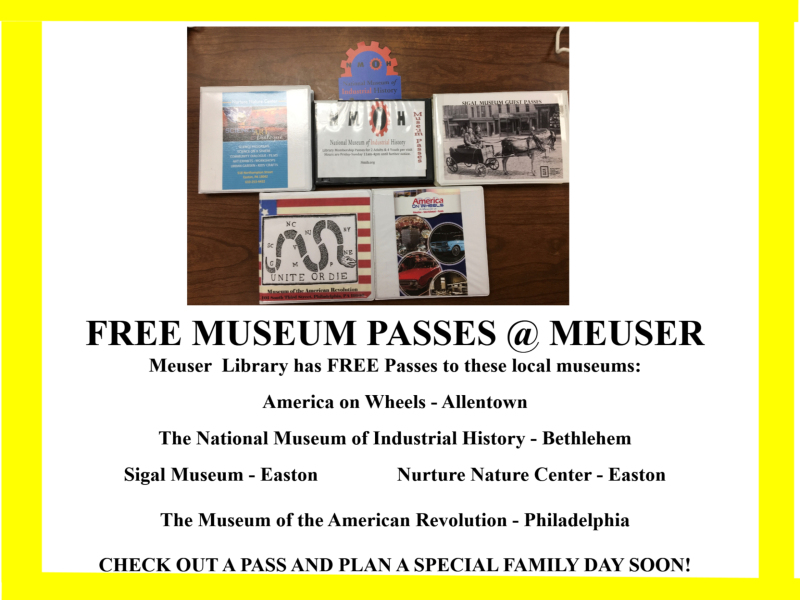 Museum Passes poster