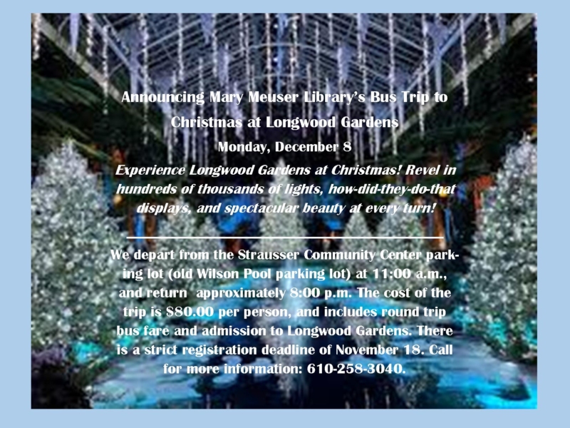 Longwood Gardens Flyer REVISED Longwood Gardens Flyer REVISED