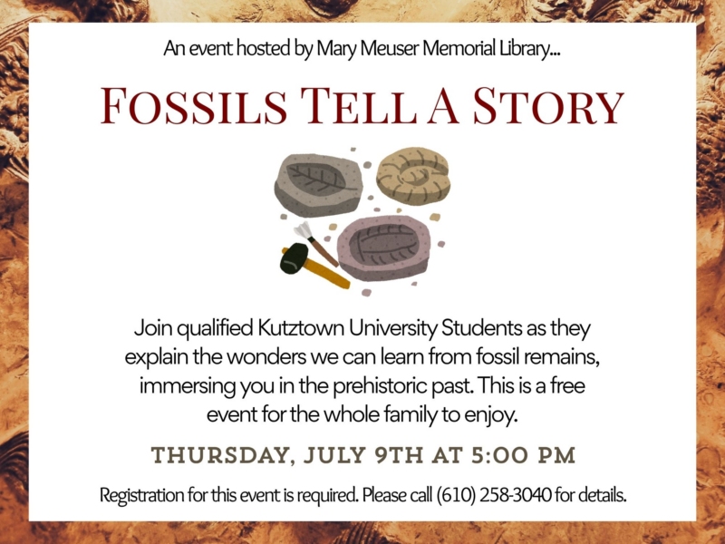 Fossils Tell a Story Flyer