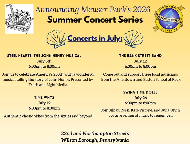 Meuser Concerts - July 2026